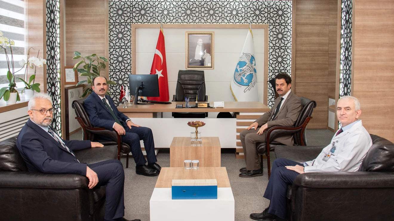 Başkan Altay’dan Tıp Fakültesi Hastanesi ve Diş Hekimliği Fakültesine ziyaret